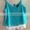 casual chiffon women vest top