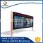 Advertising Waterproof LED Aluminum Outdoor Standing Light Box With Temper Glass