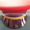 Military Red Major Peak Cap