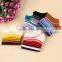 5Pairs New Men Women Sports No Show Striped Running Hiking Travel Socks