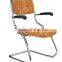 conference office orange color fabric chair AB-421