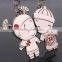 Promotional Romantic Lover Keychain,Couple Keychain for Wedding Gifts,metal Keychain for Lovers