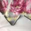 100% polyester big flower printed blackout curtain fabric