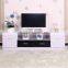 Chinese new design melamine modern TV stands
