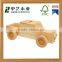 Delicate design natural handmade customized children education wooden plane models toy