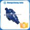 china supplier 2 passage male threaded union pipe fittng hydraulic rotary joint