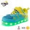 2016 Hot Selling wholesale shoe soles Rubber Kid Shoe LED Light Shoes