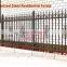 Galvanized steel residential prefab fence panels/prefab iron fence panel