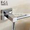 Modern design Bathroom accessories Brass Chrome finishing Double towel rails