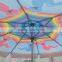 custom outdoor promotion umbrella fabric with full color printing