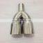 Chinese Wholesale High Quality Double Outlets Exhaust Tips