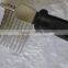 Black metal pet dog comb on discount