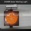 High brightness 300mm solar power warning light led traffic signal