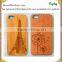 For IPhone 6 Bamboo Wooden Cell Phone Case, for Iphone 6 Plus Bamboo Iphone Back Cover Engraved Logo Custom Case