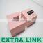 hot sale customized Two layers of jewelry packing box/jewelry paper packaging
