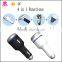 4 in1 LED and razor multiple mobile phone car charger power bank for phone