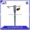 China Hot Dipped Temporary Earth Ground Screw Pole Anchor