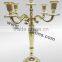 New Design Weddings Gold Candelabras Centerpiece And 8 Arms Gold Candelabra With Gold Bowl