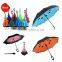 Double Layer Sun C Handle Inverted Umbrella