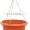 hanging plastic flower pot garden flower pot balcony flower pot