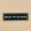Custom soft attractive Price embroidery letter badge for women dresses