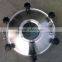 Sanitary Steel Round Hatch / Manhole Cover with sight glass