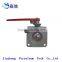 Factory Supply Aluminium Flange Ball Valve With Handle