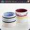 Wholesale ceramic round colorful birthday candle holders gift