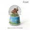 Resin musical custom made snow globe