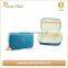 custom fashion portable tyvek blue paper cosmetic makeup toiletry bag