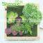 SJLJ013343 plastic grass wall / fake green grass wall for garden home decoration