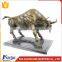 Customize life size bronze bull sculpture for sale NTBH-027LI