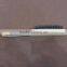 zinc plated steel wire brush with hardwooden handle for cleaning working