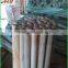 2 times polished household wooden brush handle with straight cut end
