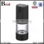 30ml airless pump bottle black plastic anti-UV cream airless cosmetic pump bottle