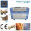 2015 hot selling acrylic / wood / fabric / cloth / leather / rubber plate / PVC rubber stamp laser engraving machine