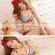 Bra panty sets trendy bowknot for custom