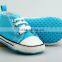 high quality wholesale blue cotton baby shoes made in China
