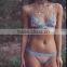 Runwaylover 5364 Hot Sale Ladies Sexy White Embroider Floral Sexy Bra Set