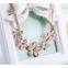 Bohemia Style Eye’s Cat Daisy Austria Diamond Necklace Elegance Style Rose Color