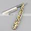 "GOLD DOLLAR R70" razor stainless steel barber razor cut throat razor blade