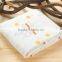 China factory hot selling 100% cotton muslin swaddle blanket for baby