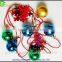 New Design Plastic Decoration Custom Printing Shatterproof Hanging Christmas Ball Star Loving heart