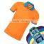 Design printing blank polo shirt template front and back