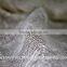 Hand woven white linen scarf