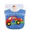new design waterproof non-toxic EVA soft baby bibs
