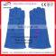 leather gloves top quality work/gloves for welders