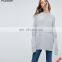Women Crew Neck Oversized Knitted mini dress Wholesale
