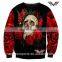 cheap men Sweater Hoody Without Hood but high quality sublimation printing