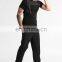 China manufacturer wholesale men black T shirt , fashion fitness t shirt professional
